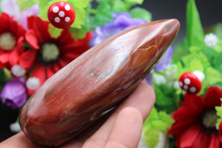 Массажная палочка из натурального кварцевого кристалла 111 г | Дом и сад