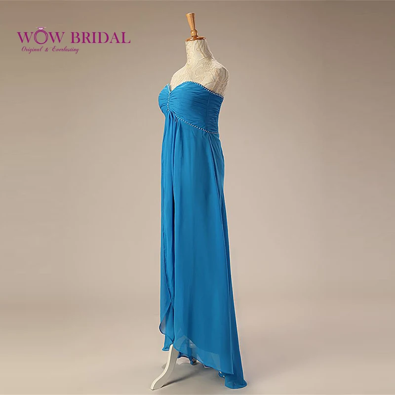 Wowbridal Элегантное Длинное платье для выпускного вечера 2021 платья пачки без