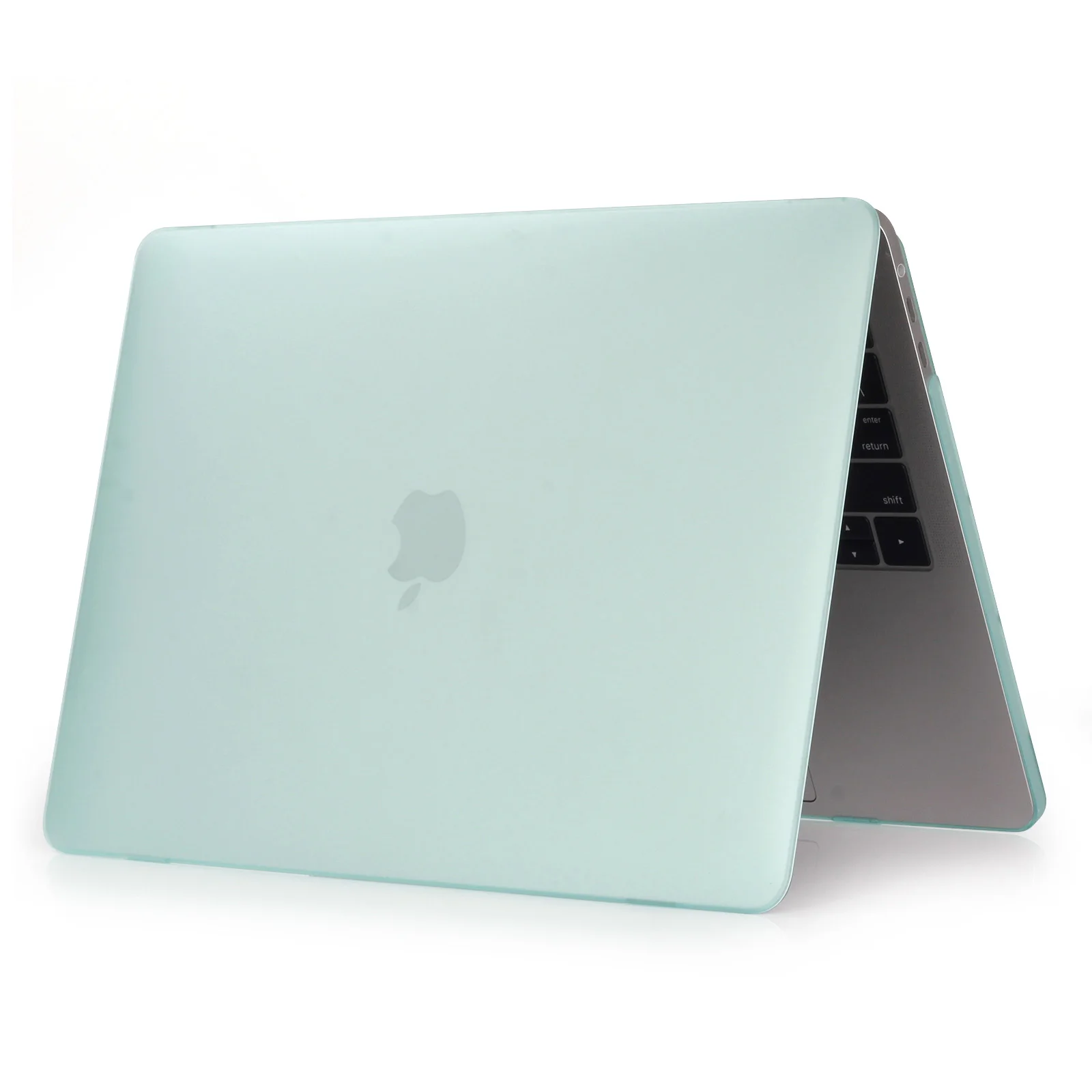 Green-Matte MQTALLIN, матовый/Кристальный чехол для ноутбука MacBook Pro retina Air 11 12 13 15 дюймов, для Mac book new pro/Air 13, чехол - Цвет: Green-Matte
