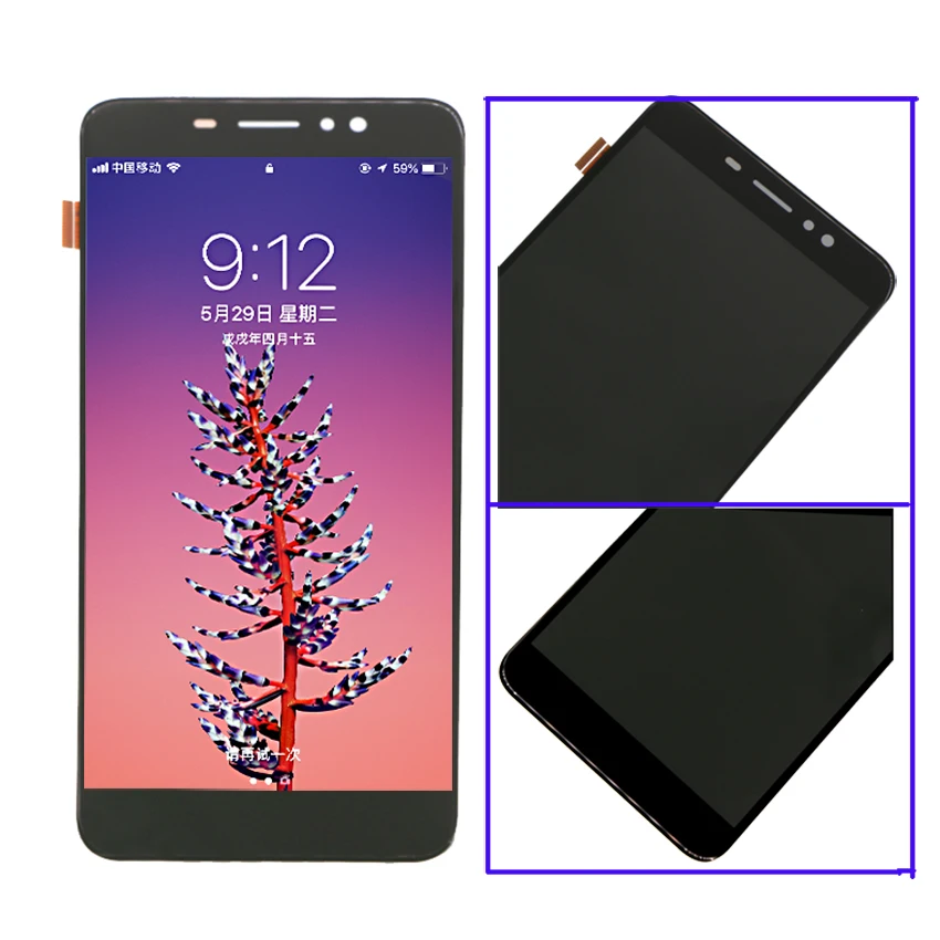 Оригинальный для Ulefone S8 Pro сборка ЖК диспоея с дискретизатором сенсорного экрана