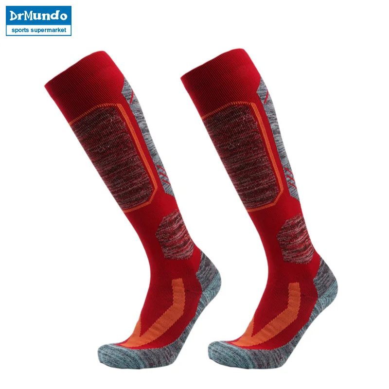 3 пары теплых зимних тепловых лыжных носков толстые хлопковые спортивные носки