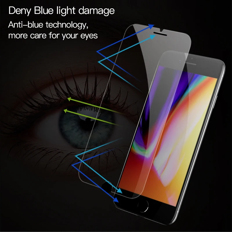 Защита экрана закаленное стекло для iPhone 8 7 Plus TOTU 0 23 мм Закаленное Защитная пленка