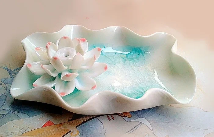 Керамический маятник планшетофон для Будды|lotus incense|incense ceramiclotus ceramic |