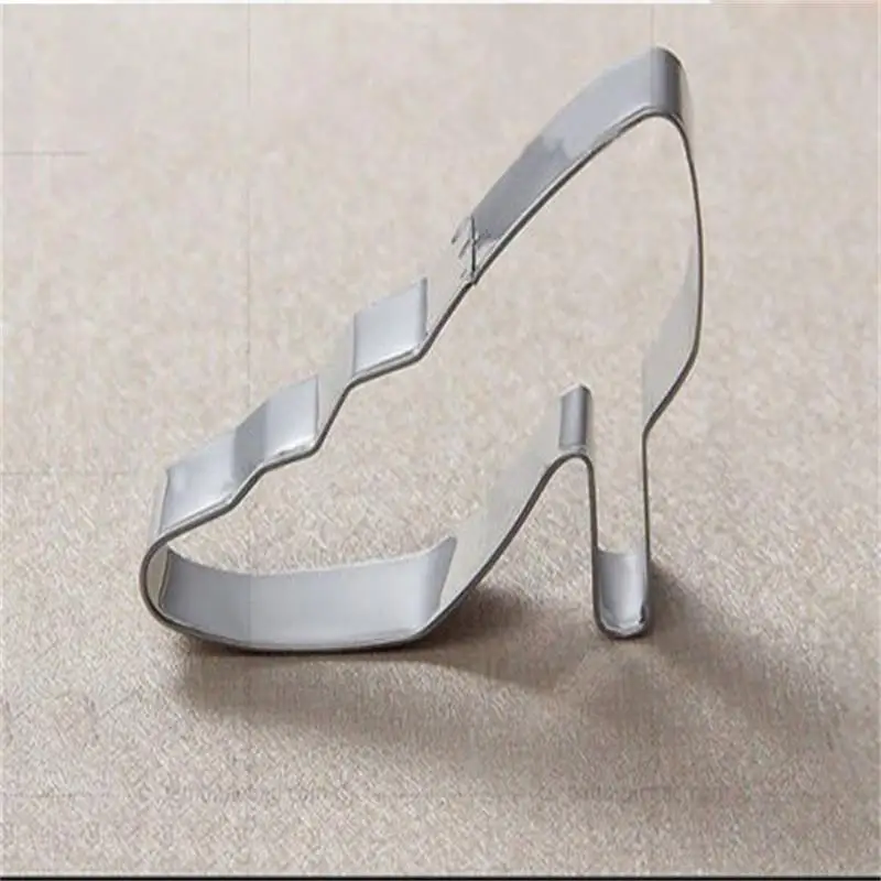 Модная металлическая Форма для торта на высоком каблуке форма печенья