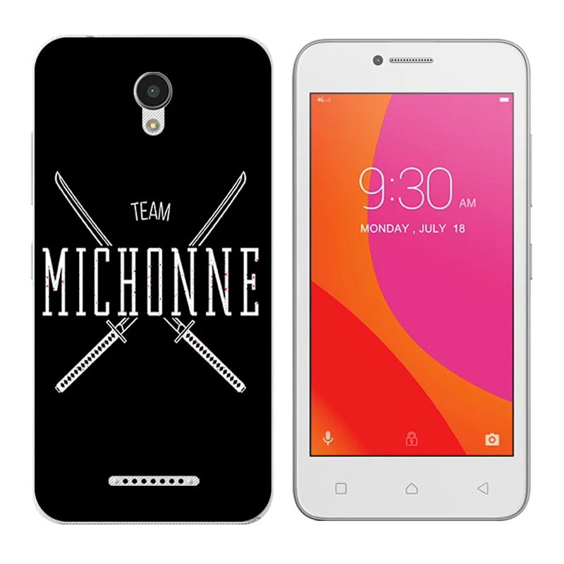 Для Lenovo Vibe B A2016 A1010 A20 A Plus APlus A1010a20 A2016A40 черные чехлы для телефона с принтом букв