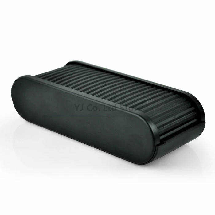 

Car Styling ABS Pocket Telescopic Door Coins Case Multi functional Pull Type Car Storage Box Holder for Coin Phone Pens black