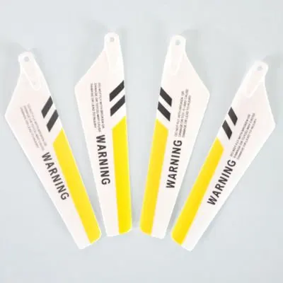 

SYMA 10sets Free shipping S107G-02 Main blade YELLOW spare parts for 22cm S107G Metal 3ch Gyro R/C Mini Helicopter RC plane S107