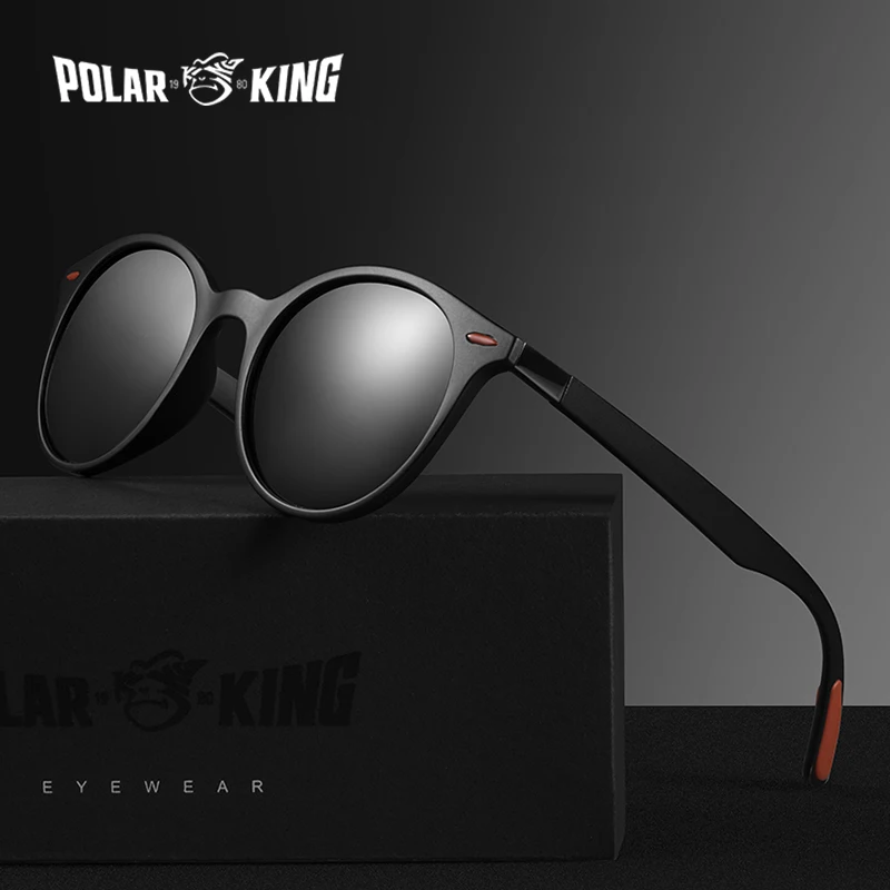 POLARKING Бренд Моды Поляризованные Пластиковые Мужские Солнцезащитные Очки Gafas De Sol