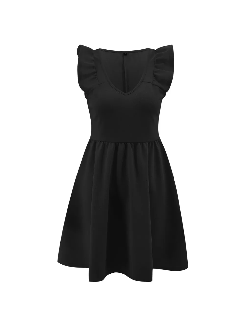 Летнее женское платье без рукавов 2019 соблазнительные однотонные красные черные