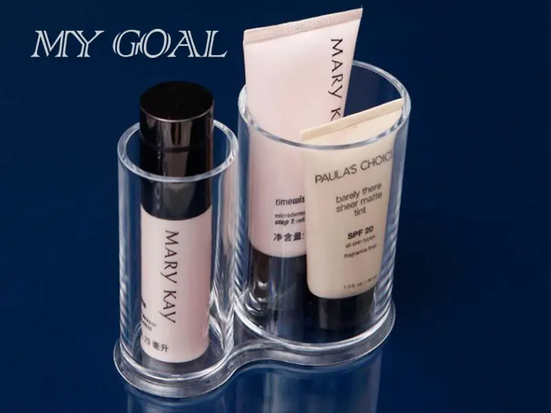 Косметика Для Макияжа Ватным Тампоном Организатор Мода Акриловые Круглый