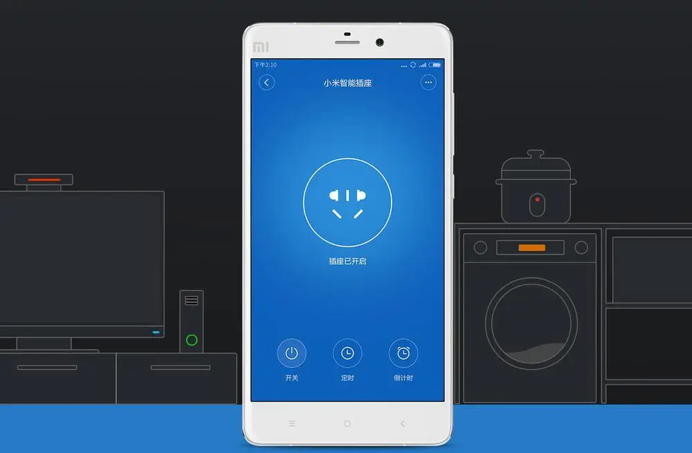 Xiaomi умная розетка Bacic WiFi беспроводной пульт дистанционного управления EU US AU розетка адаптер питания и выключения с телефоном