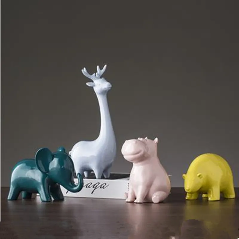 Креативное украшение для дома 2019 гостиной настольной комнаты Красивые Животные