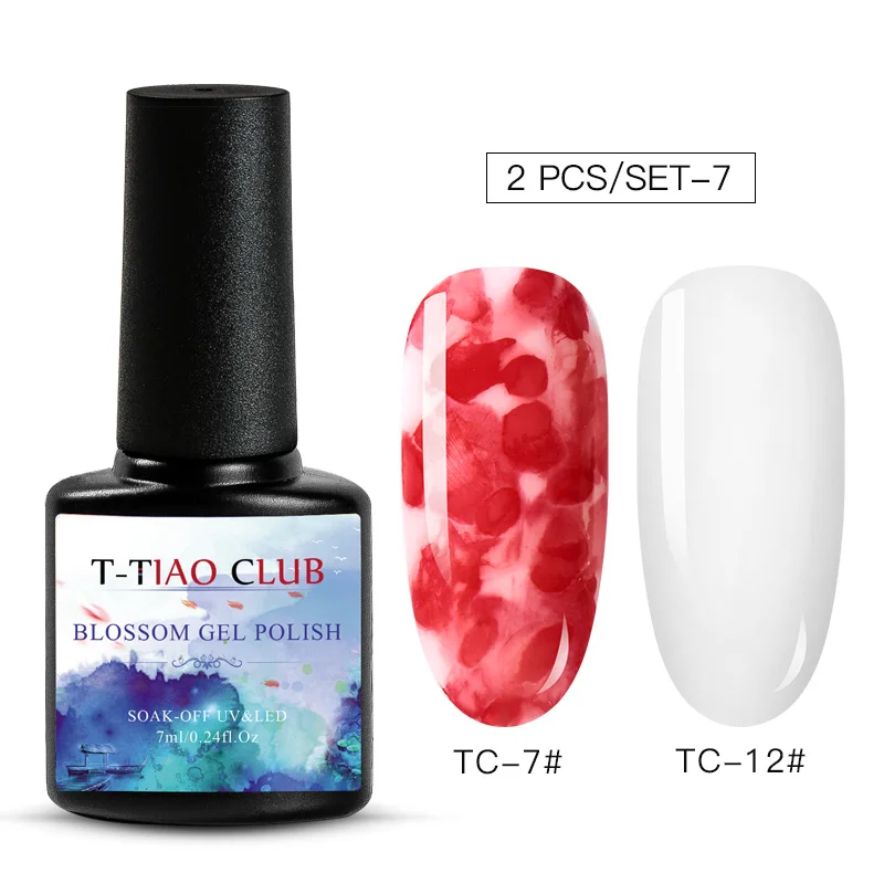 MZH04506 T-TIAO CLUB floming лак для ногтей 7 мл градиентные акварельные чернила красная фиолетовая для украшения ногтей лак для маникюра DIY Дизайн украшения - Цвет: MZH04506