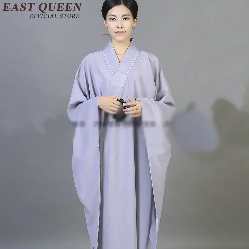 Gray sea green Одеяния буддийских монахов буддийские монах одежда шаолиньских монахов NN0841 - Цвет: Gray sea green