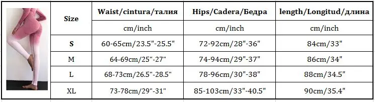 Колготки для женщин спортивные фитнеса пробежек стрейчевые градиентные занятий
