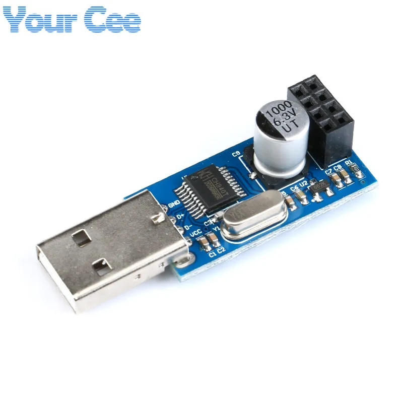 Плата адаптер CH340 USB ESP8266 с последовательным портом 5 шт.|usb to esp8266|usb towifi module |