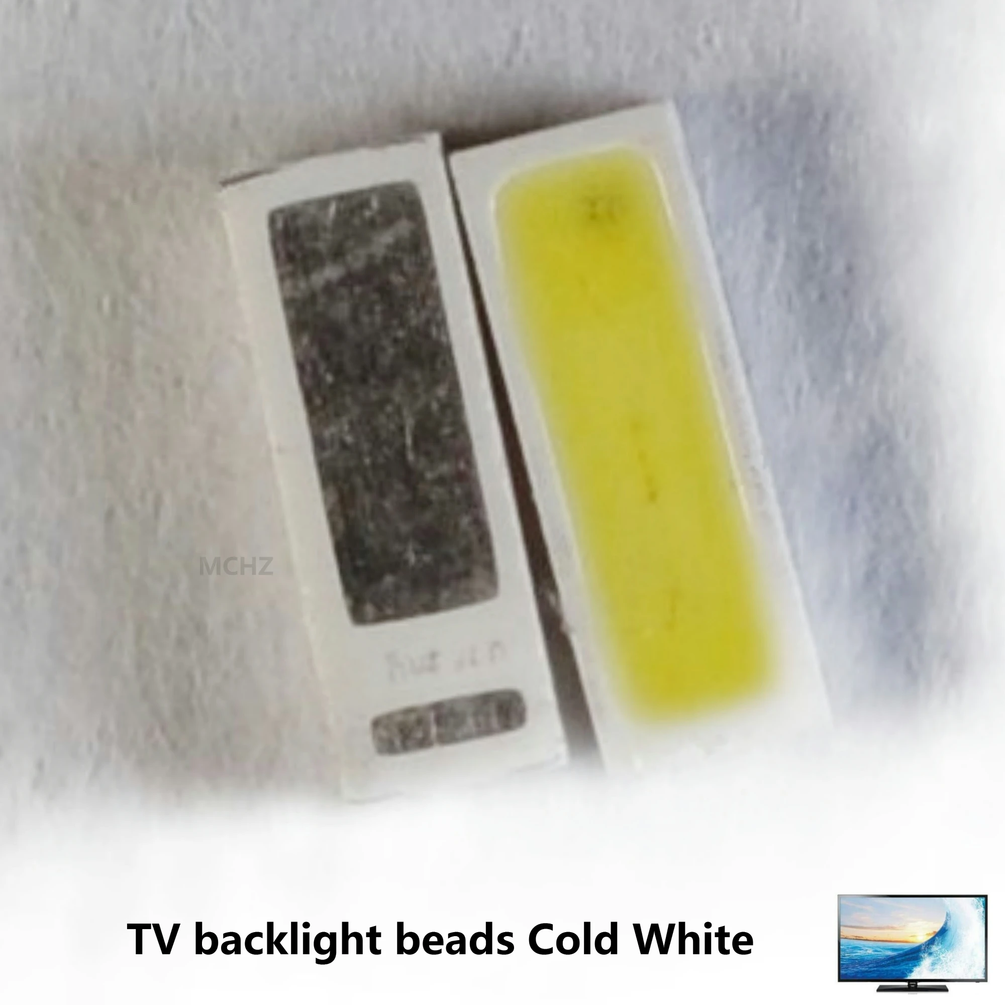 2000PCS 4014 Replace 4020 SMD LED Beads Cold white 1.2W 6V-6.8V 150mA For TV/LCD Backlight LED Backlight High Power LED