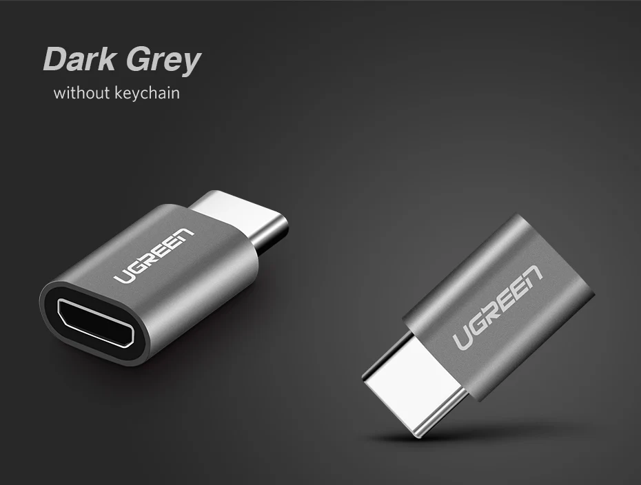 Ugreen micro usb к type c адаптер зарядный кабель конвертер для samsung s9 huawei xiaomi зарядное устройство usb c otg адаптер телефона Android