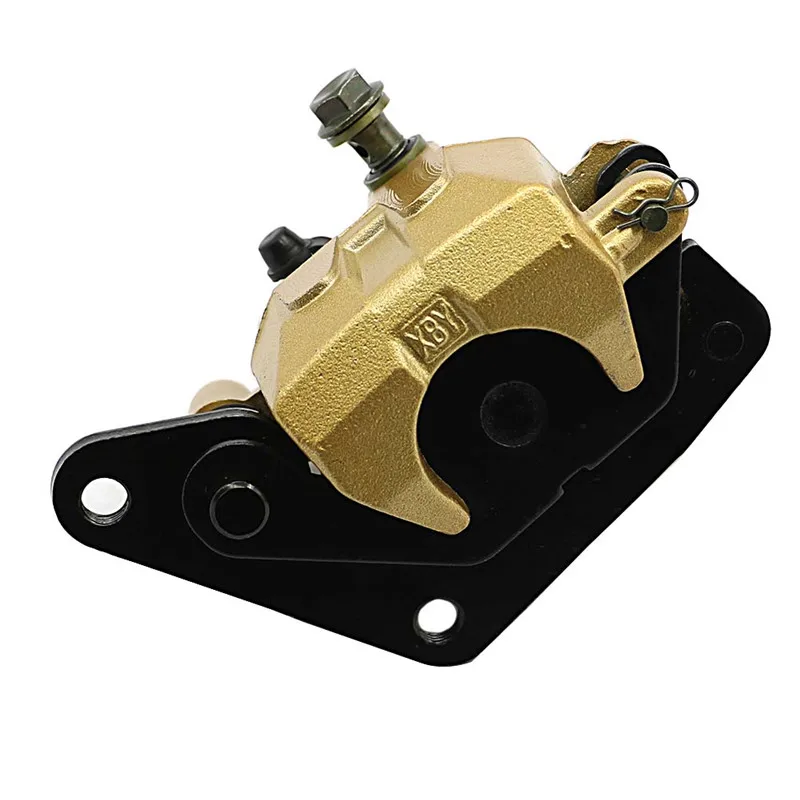 Motorcycle Front Brake Discs Caliper With Pad &amp Bracket For Yamaha YBR125 2007 - 2017 2008 2009 2010 YBR 125 Pump Adapter | Автомобили