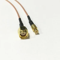 wireless modem cable mcx male straight switch rp sma male plug rf coax cable rg178 15cm wholesale