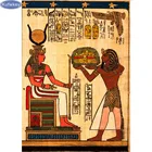 Египетский, портрет, 5D, сделай сам, алмазная живопись, абстрактная, египетское искусство, вышивка крестиком, полноразмерная Алмазная вышивка, 3d Алмазная мозаика, домашний декор