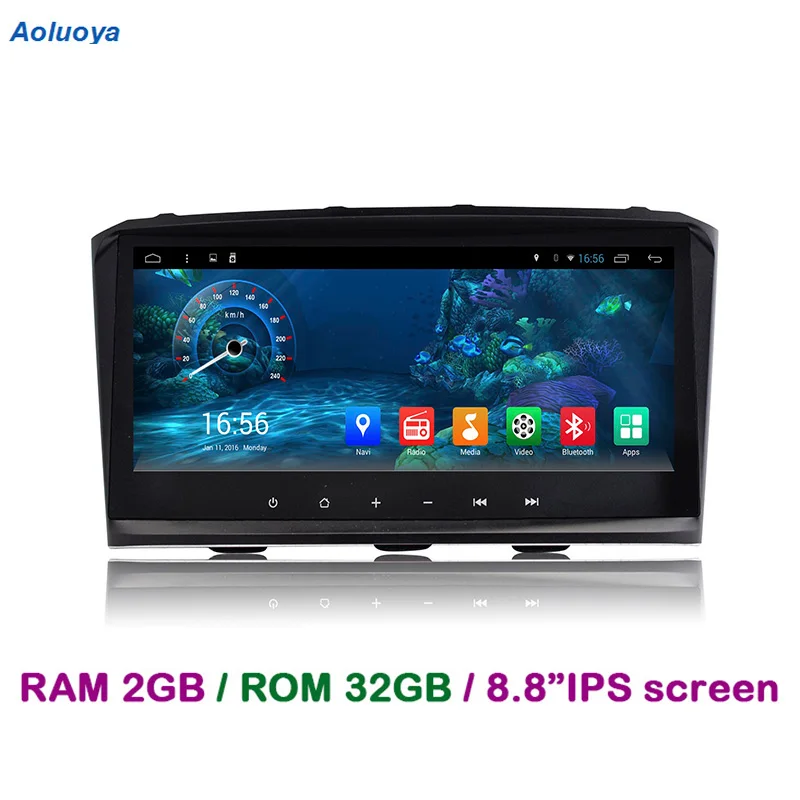 Aoluoya IPS 2 Гб ОЗУ 32 ПЗУ Android 7 1 автомобильный dvd плеер для Toyota Avensis 2004 2005 2006 2007 2008