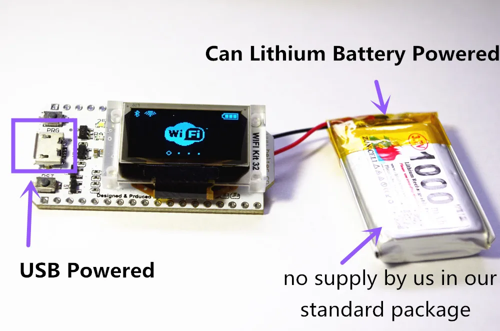 WI-FI ESP32 развитию 0.96 дюймов синий OLED Дисплей Bluetooth Интернет вещей для Arduino с теплоотвод