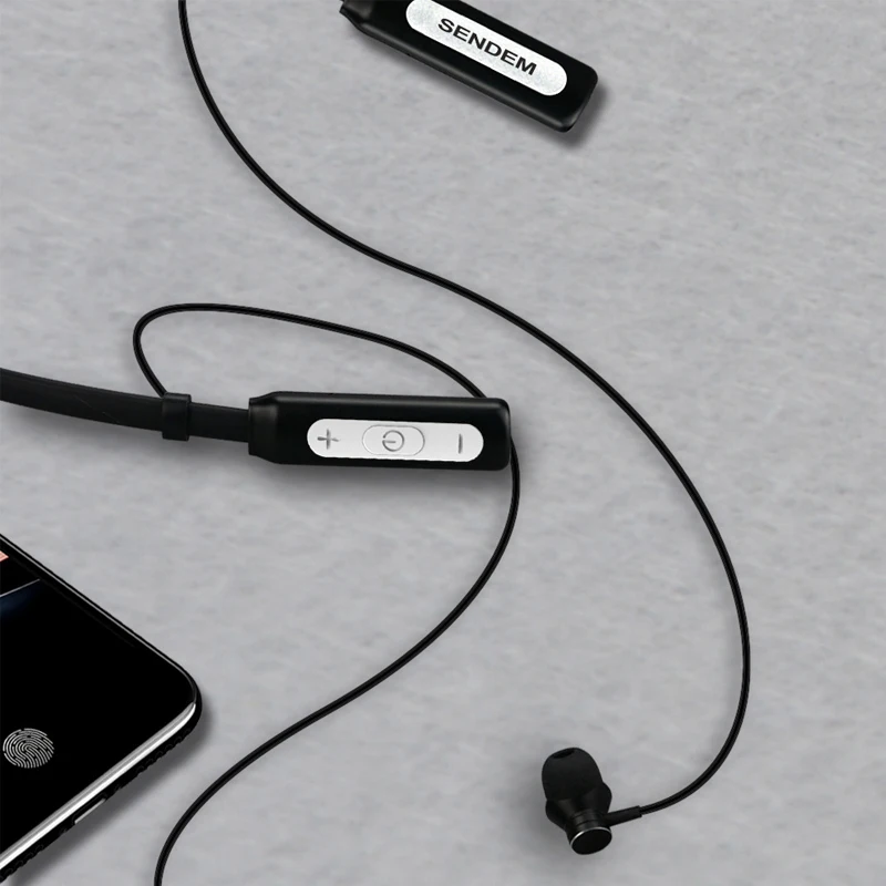 Sendem E100 Bluetooth гарнитура шеи установлены спортивные наушники водонепроницаемый