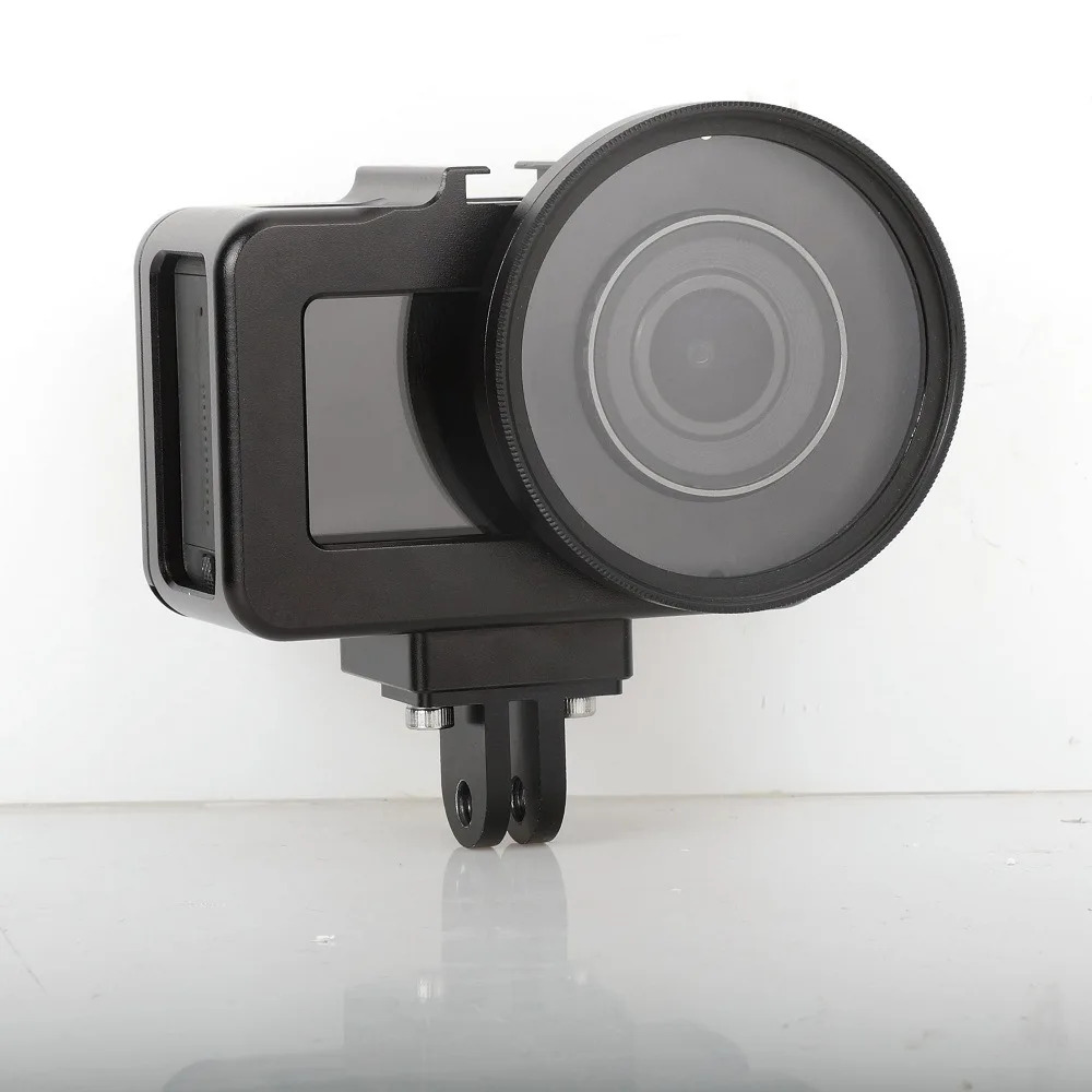 Защитная рамка клетка чехол с 52 мм УФ фильтром для объектива крепление холодного