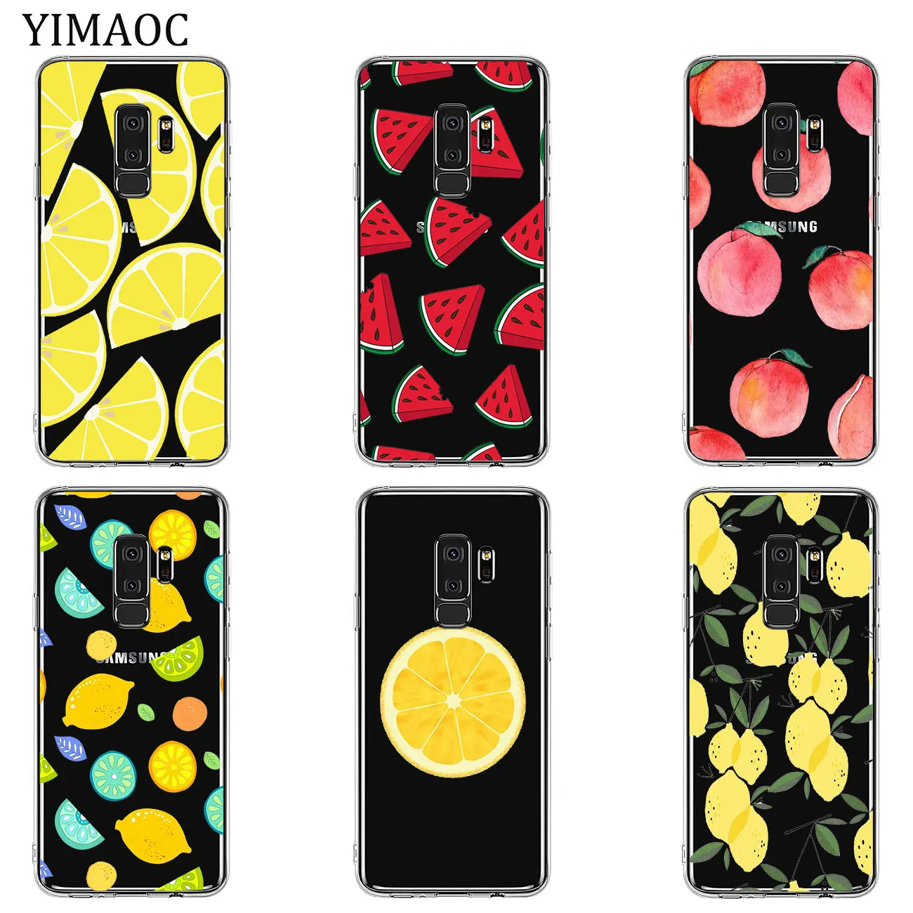 Мягкий силиконовый чехол YIMAOC для телефона Samsung Galaxy S10e S10 S9 S8 Note 10 Plus S7 Edge | Мобильные