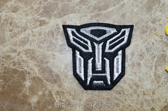 

120x Silvery SUPER HERO Iron On Patches, sew on patch,Appliques, Made of Cloth,100% Guaranteed Quality
