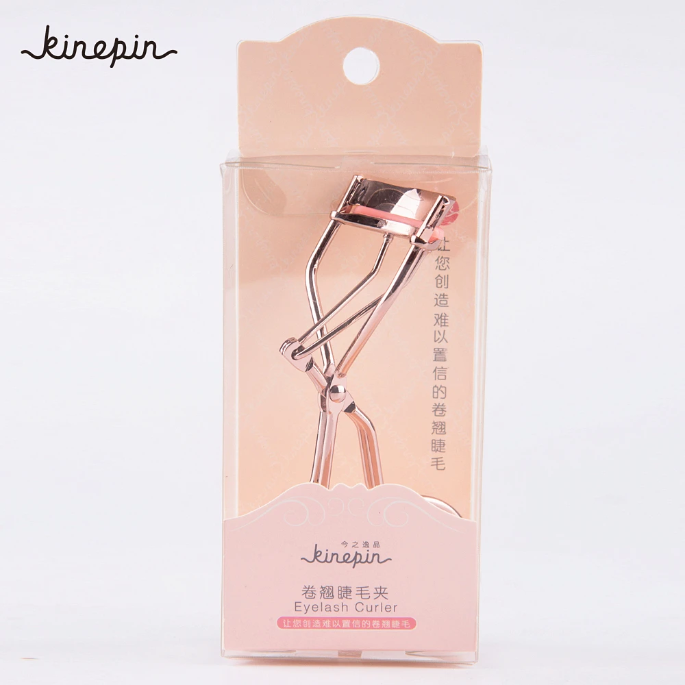 Розовое золото углеродистая сталь профессиональные щипцы для завивки ресниц