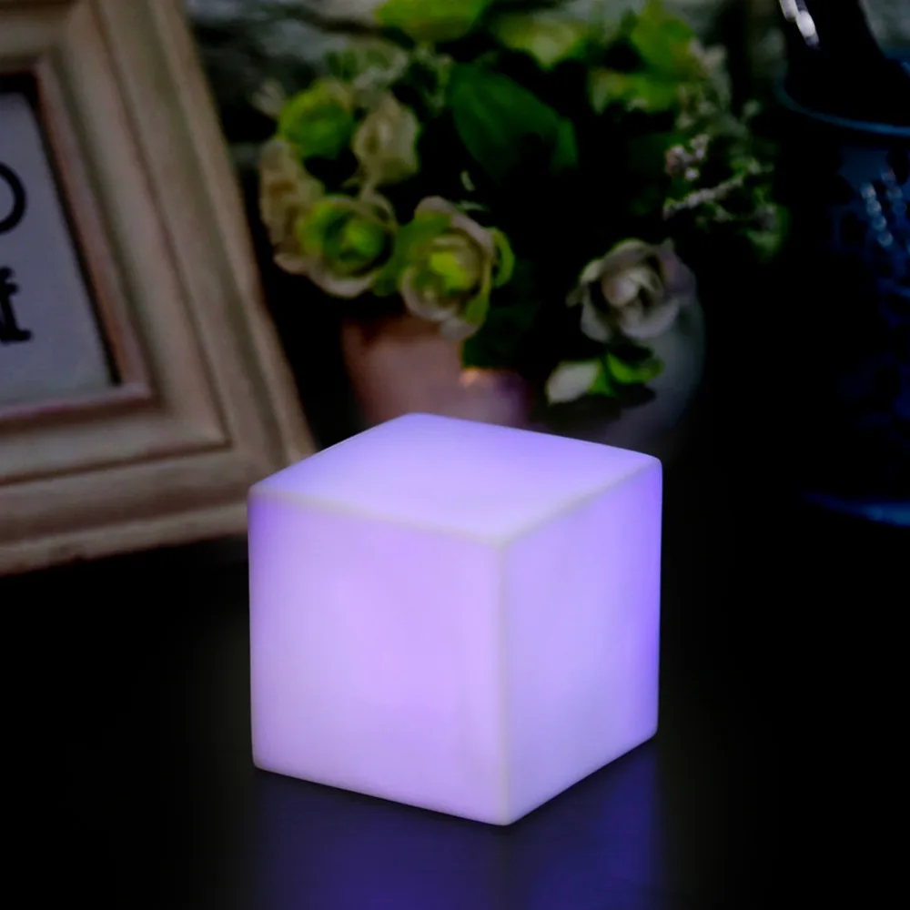 Ночник светодиодный меняющий цвет|night light table lamp|mood cubenight |