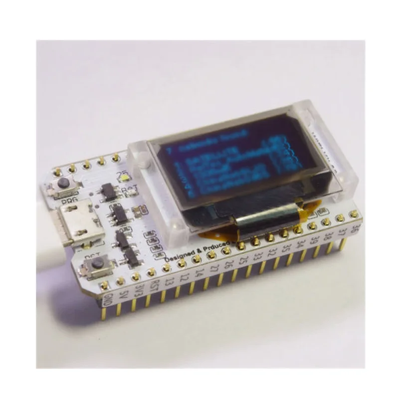 Макетная плата ESP32/ESP8266 с Wi Fi и Bluetooth OLED дисплей 0 96 дюйма модуль IOT|Интегральные