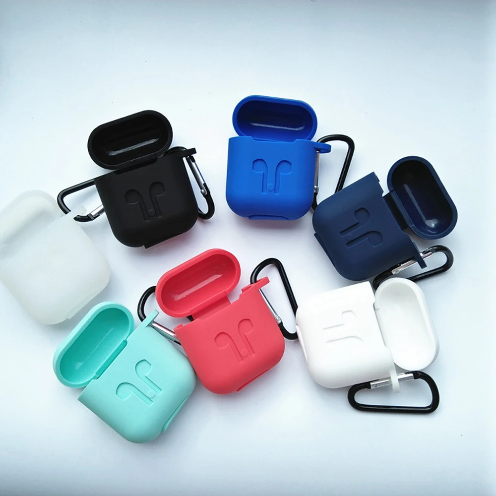 Силиконовый чехол для наушников с защитой от потери Apple Airpod аксессуары |