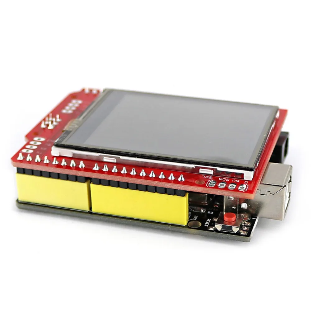 2 &quotTFT LCD сенсорный экран Расширение щит с сенсорной ручкой для Arduino|shield for arduino|shield