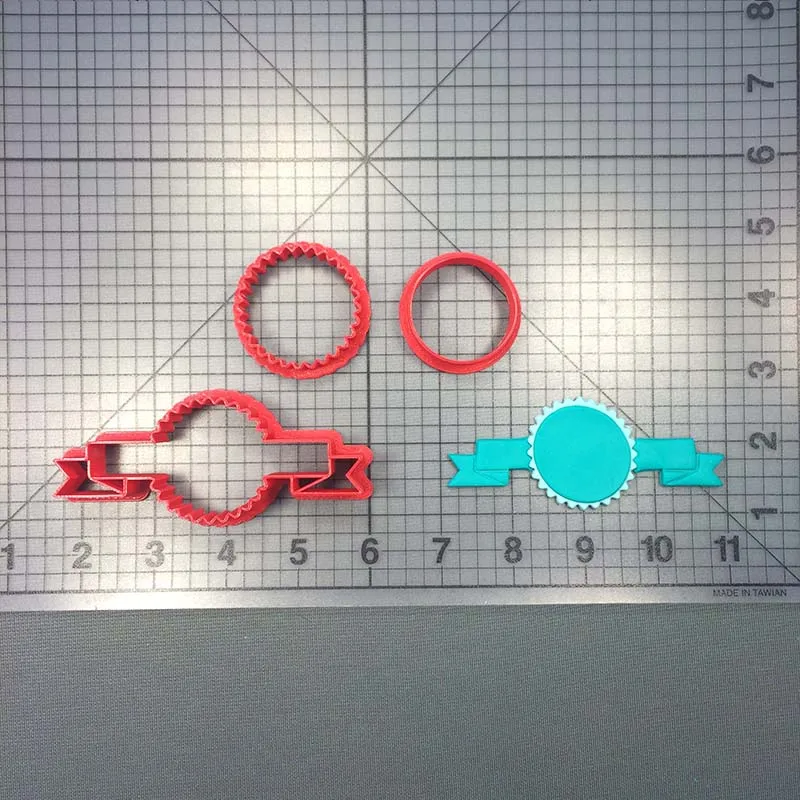 Пустые баннеры формочки для печенья изготовленные на заказ резаки тортов с 3D