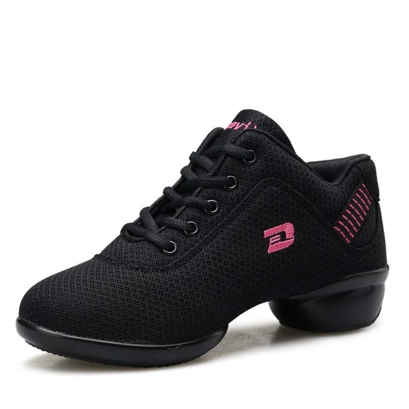 Танцевальная обувь Женская сетчатая дышащая Спортивная для взрослых с