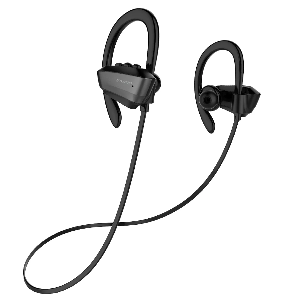 IPUDIS спортивные Bluetooth наушники IPX7 Водонепроницаемая беспроводная гарнитура с