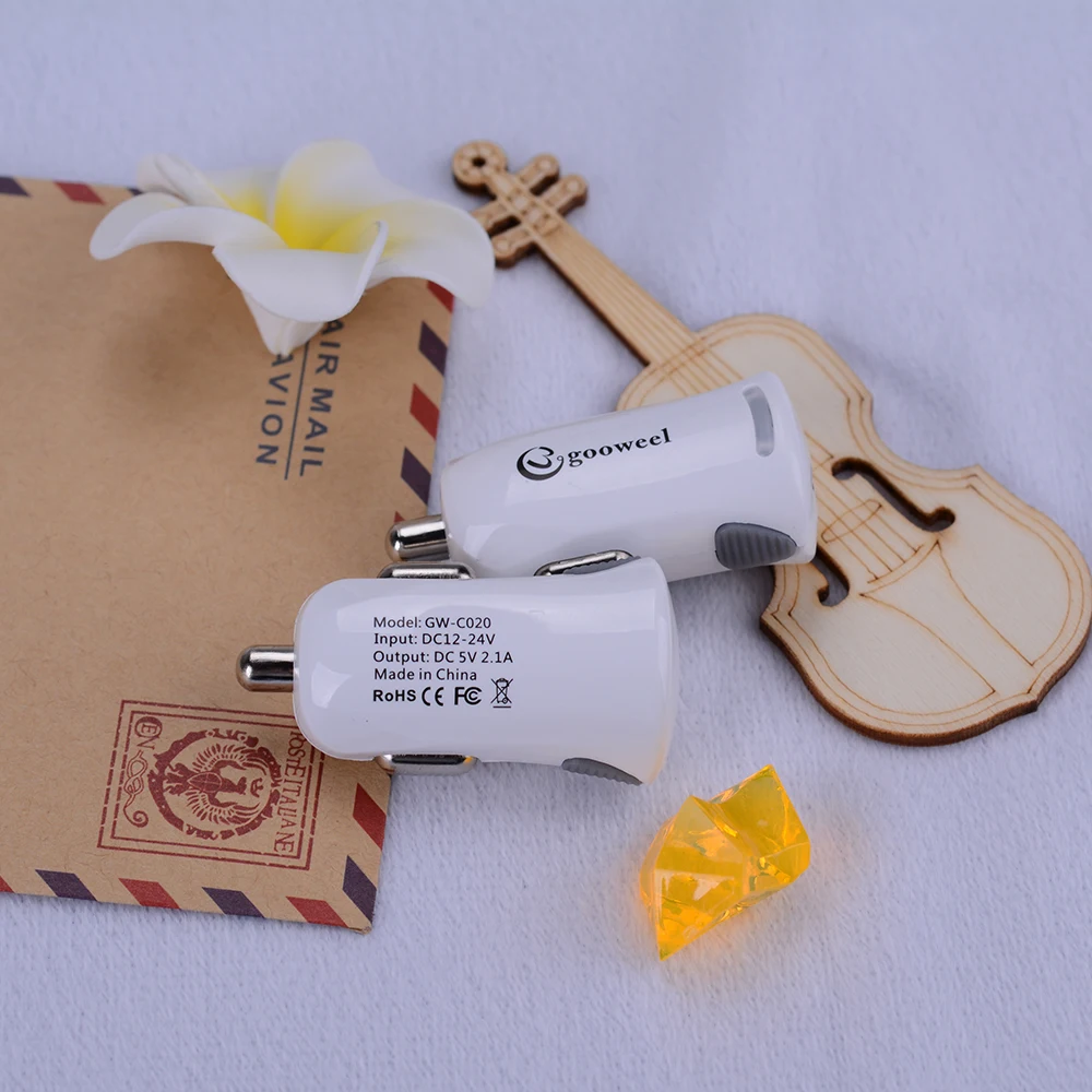 Gooweel USB Автомобильное зарядное устройство для мобильного телефона автомобильное зарядное устройство для iPhone 7 samsung Xiaomi автомобильное зарядное устройство для всех телефонов