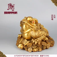 xia copper art copper ornaments gift shop opened bidding finance toad mascot home furnishing bronze ornaments