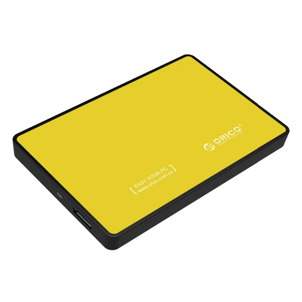 ORICO чехол для внешнего жесткого диска 2,5 дюйма USB 3,0 для 9,5 мм 7 мм 2,5 дюйма SATA HDD SSD UASP поддерживается