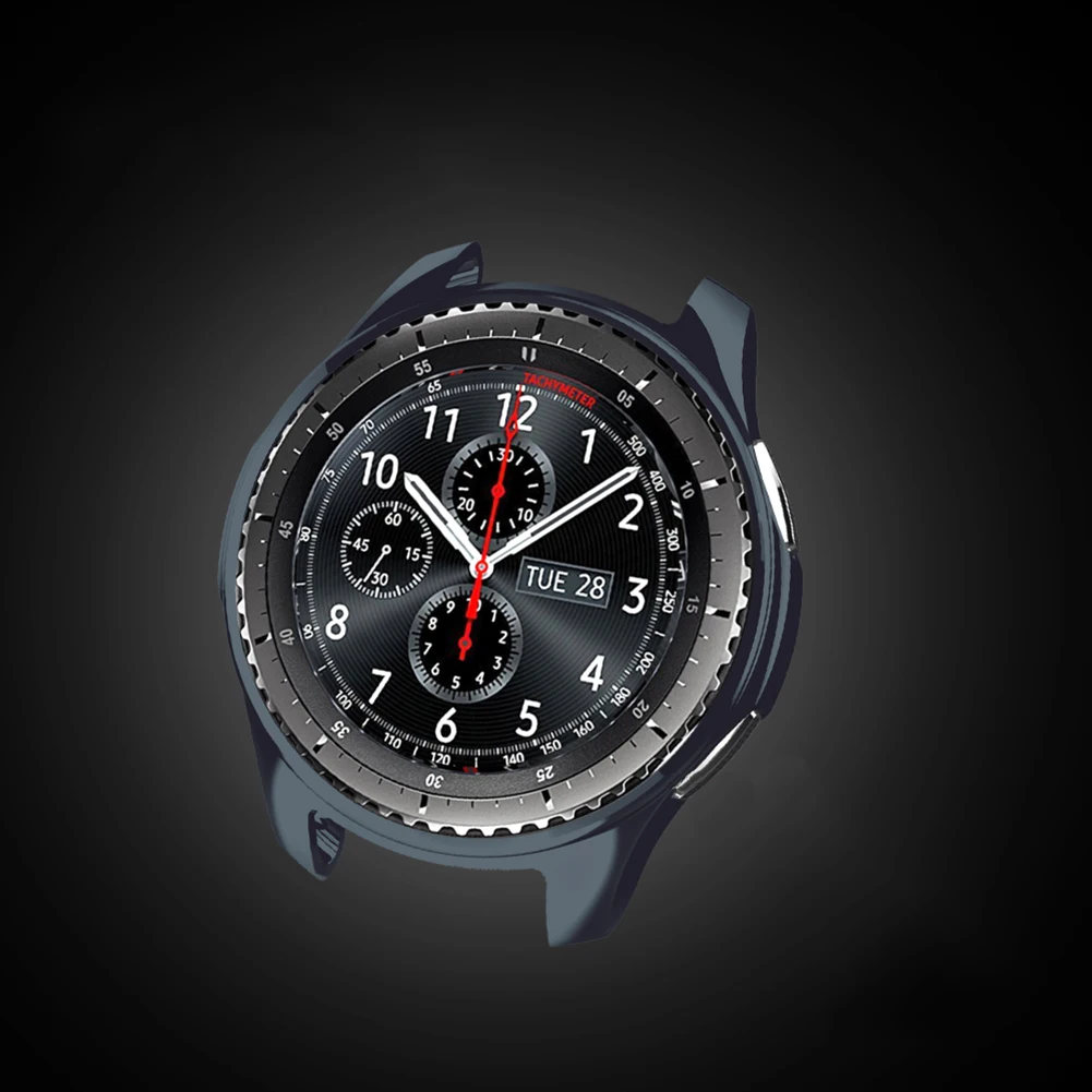 ТПУ против царапин рамка Защитная крышка для samsung Galaxy Watch 46 мм SM-R800