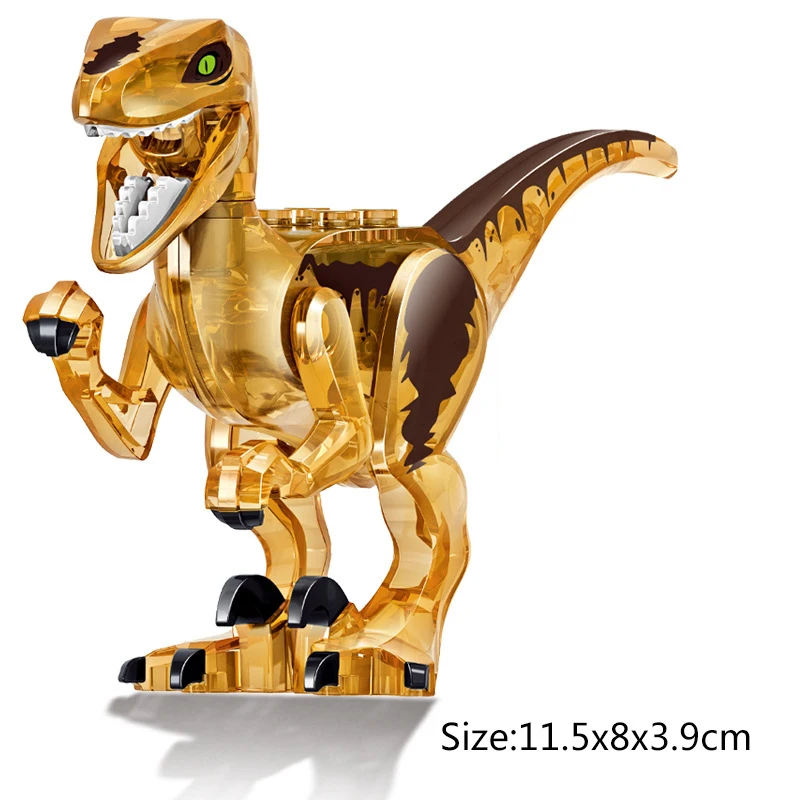 8 шт./лот детские строительные блоки игрушка Совместимость Legoingly мир Юрского