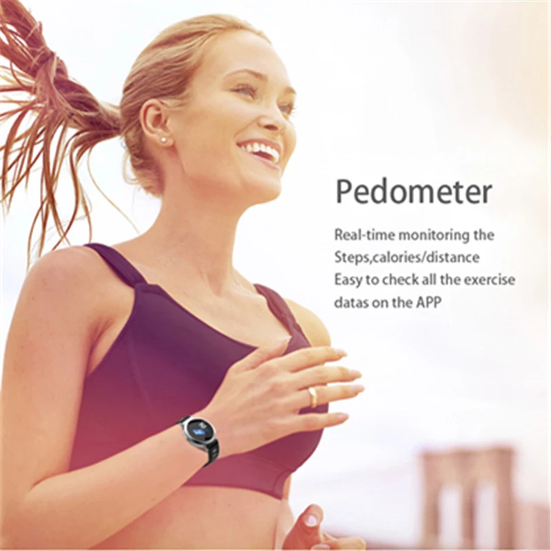 OGEDA мужские smart watch фитнес тренировка запястья ремешок шагомер сердечного ритма
