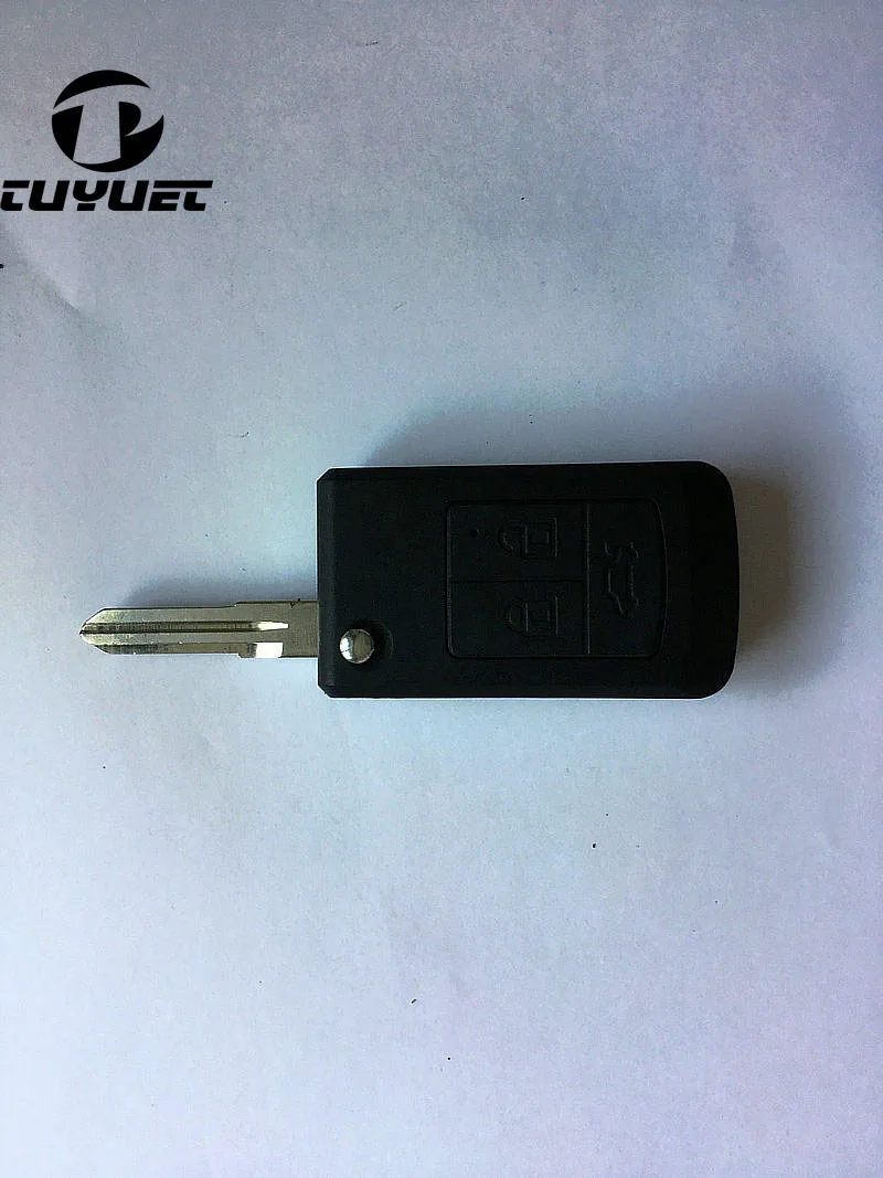 Откидной складной чехол с 3 кнопками модифицированный для дистанционного ключа