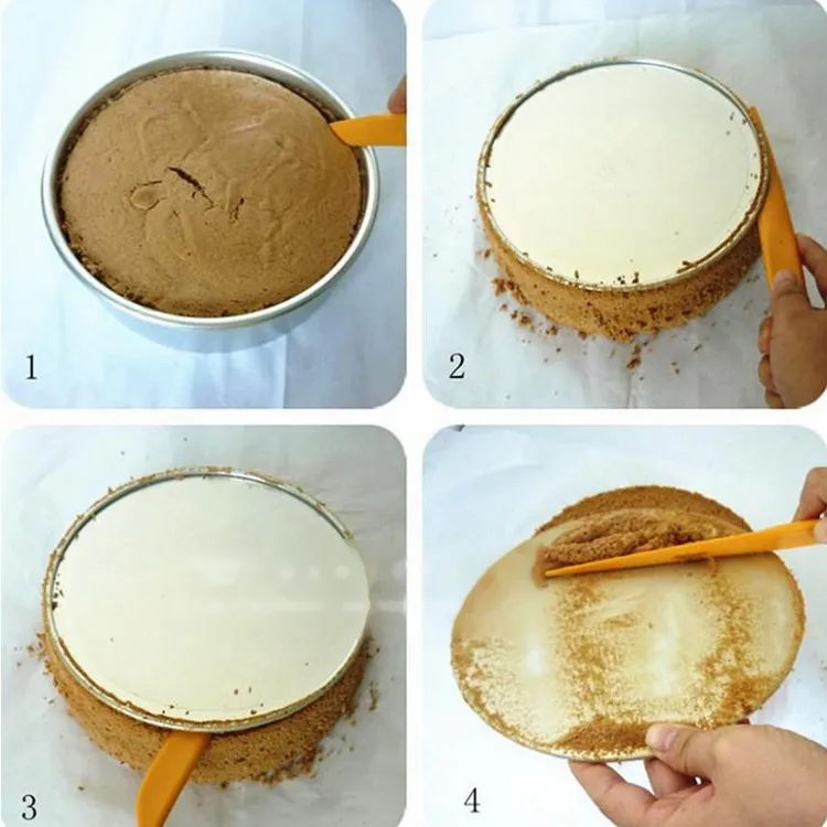 1 шт. Пластик торт зачистки Ножи скребок резак сливочное масло Fondant (сахарная)