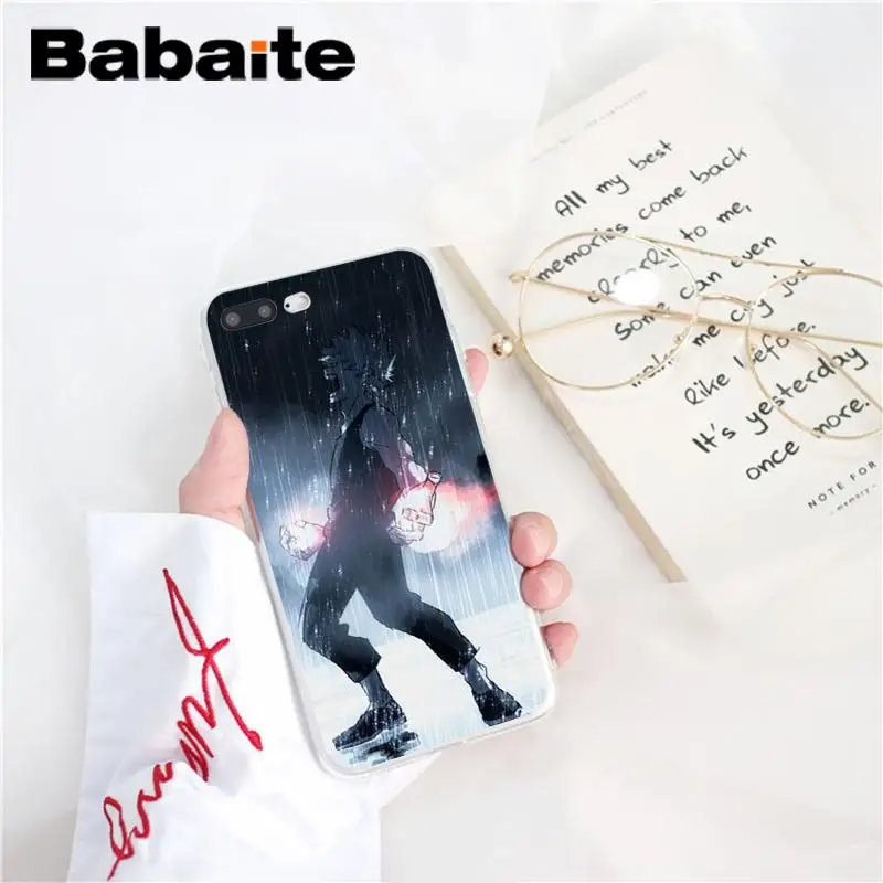 A16 Babaite Dabi Boku no My Hero Academia TPU Soft Silicone Phone Case for iPhone 5 5Sx 6 7 7plus 8 8Plus X XS MAX XR 10 Case - Цвет: A16