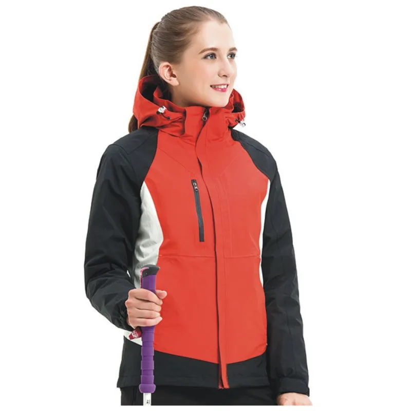 

New Parkas Wome's Down jacket Ski Snowboard Outdoor feather Coat Warm Thick Windproof Hiking Hunting 2pieces Clothes Sportswear