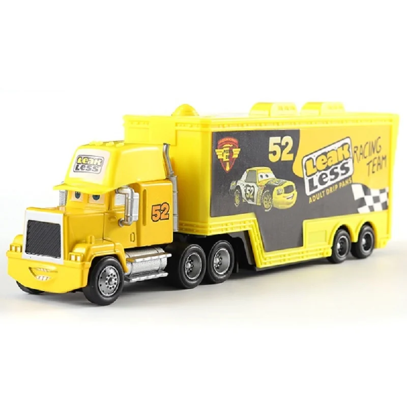 6 Disney Pixar Cars 3 Cars 2 Крус Рамирез Мак дядя № 51 Dinoco грузовик 1:55 литья под давлением сплава автомобиля Модель подарок на день рождения мальчик малыш - Цвет: 6